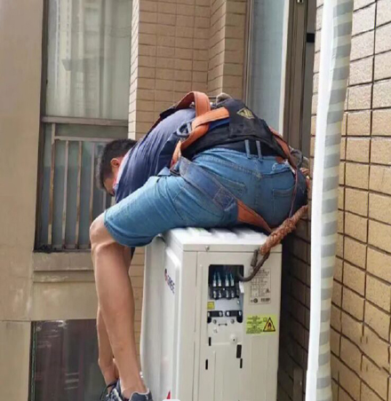 张家川空调移机